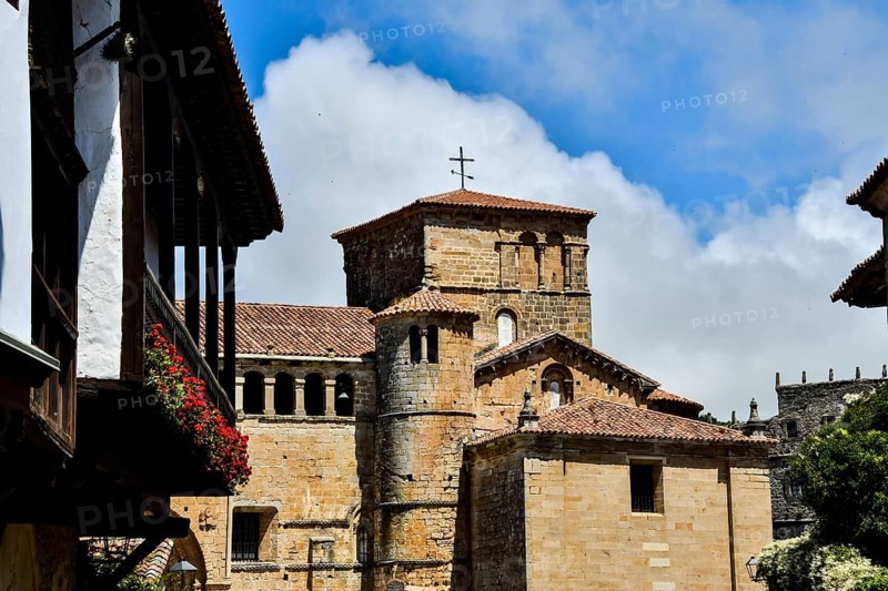 Village in spain, altamira santillana del mar, basque country, cantabria, spain