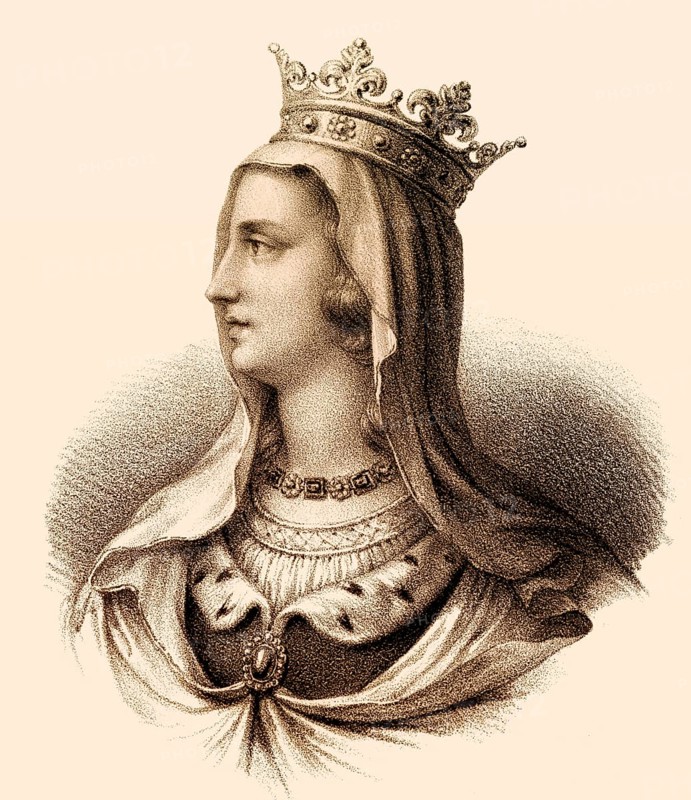 Isabella, Isabelle d'Aragon, Isabella von Aragón, 1248-1271, infanta of Aragon, Queen consort of France as wife of Philip III