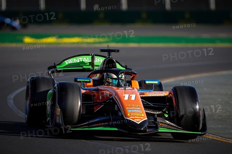 MELBOURNE, AUSTRALIA, MARCH 22: Dennis Hauger of Norway and MP Motorsport during qualifying at the 2024 Formula 2 Australian Grand Prix at Albert Park in Melbourne, Australia