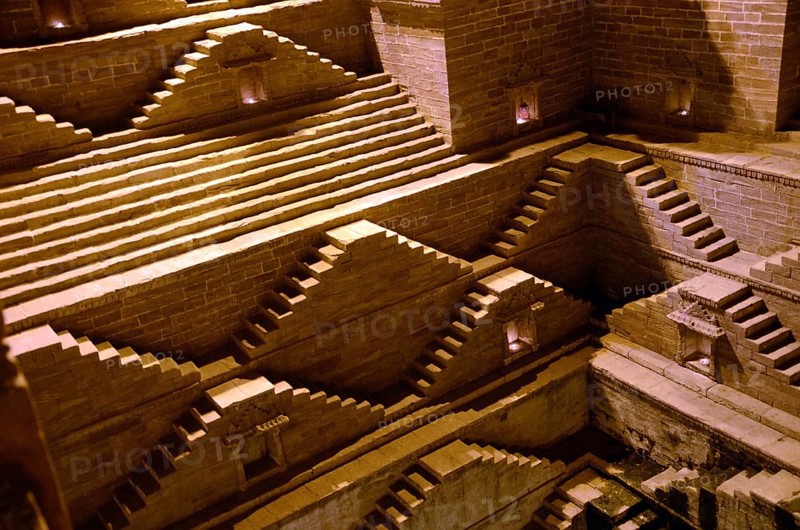 Stepwell jodhpur rajasthan India Asia