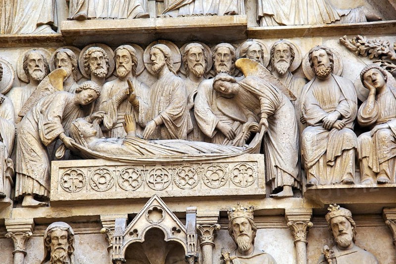 The Notre Dame church in Paris, France. One of the city's landmarks. Austria