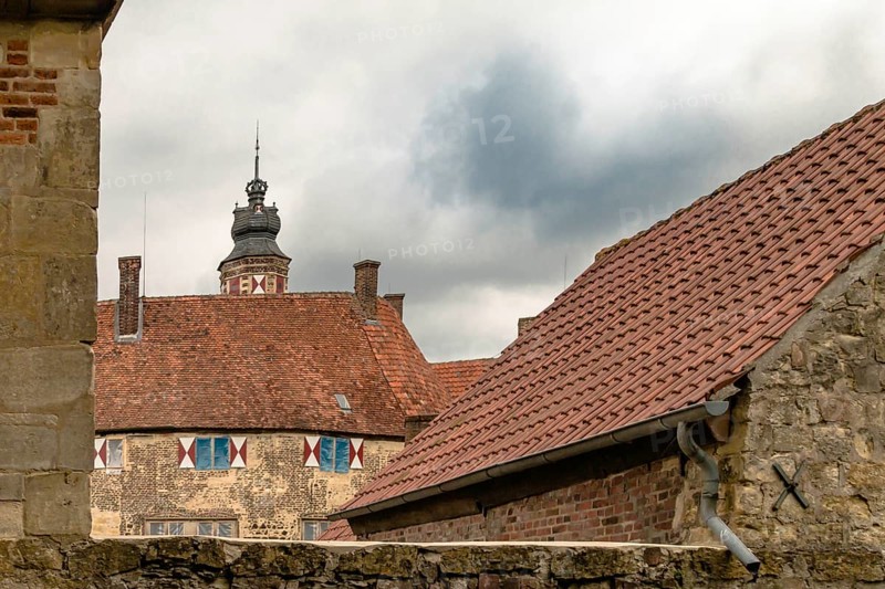 The well-preserved Vischering Castle is the ancestral seat of the Droste zu Vischering family
