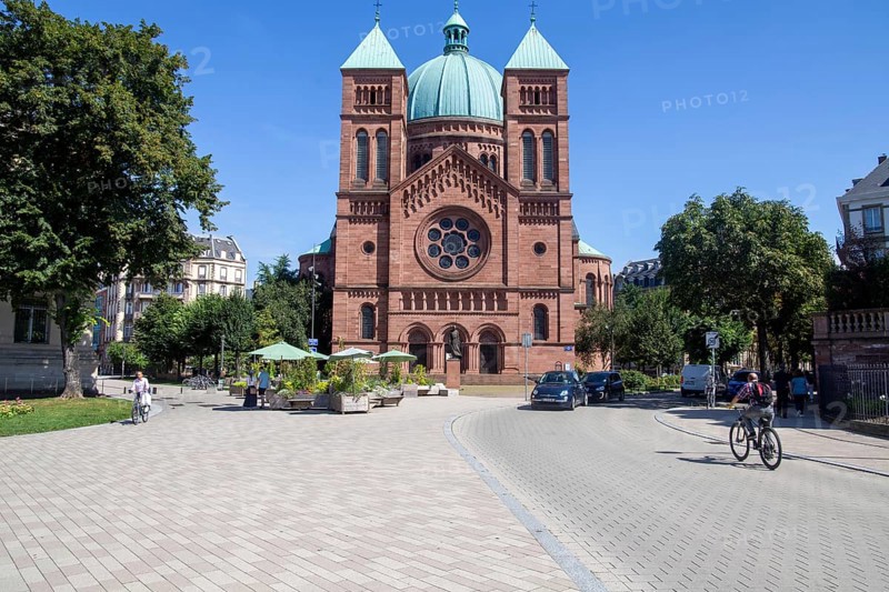 Saint-Pierre-le-Jeune catholique, Roman Catholic church in Strasbourg, France
