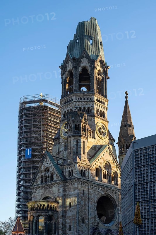 Kaiser Wilhelm Memorial Church, Breitscheidplatz, Charlottenburg, Berlin, Germany