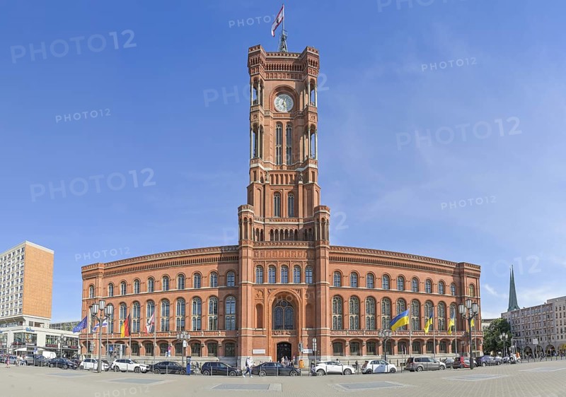 Rotes Rathaus, Rathausstraße, Mitte, Berlin, Germany
