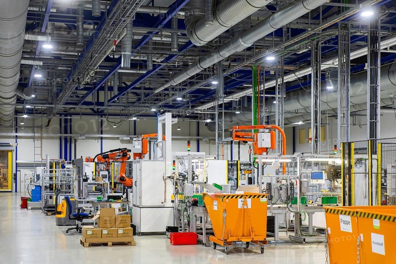 JT Energy Systems is the largest production centre for lithium-ion batteries in the intralogistics industry. On an area of 42, 000 m², lithium-ion batteries are produced and reconditioned with modern production technologies according to the highest quality standards, Freiberg, Saxony, Germany