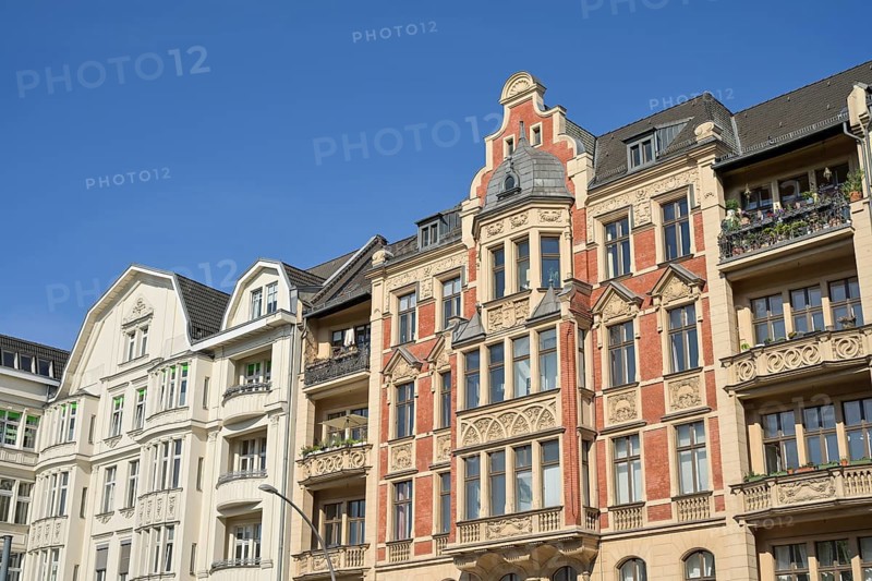 Old buildings, Hauptstraße, Schöneberg, Tempelhof-Schöneberg district, Berlin, Germany
