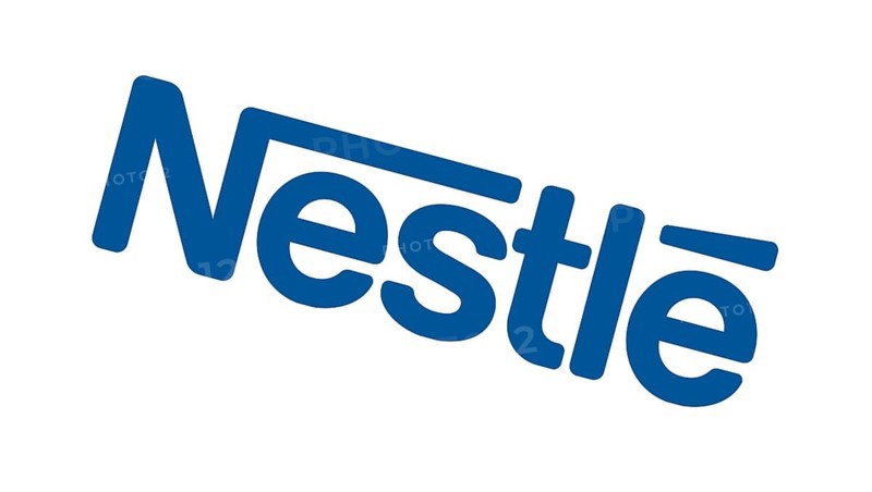 Rotated to right, Font of the Nestle Logo, Food, Logo