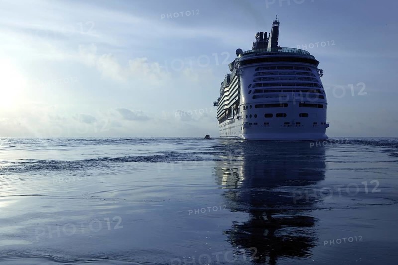 Cruise in Ibiza Island, Mediterranean sunrise. Spain