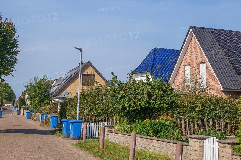 Modern residential building, Achim, Lower Saxony, Germany