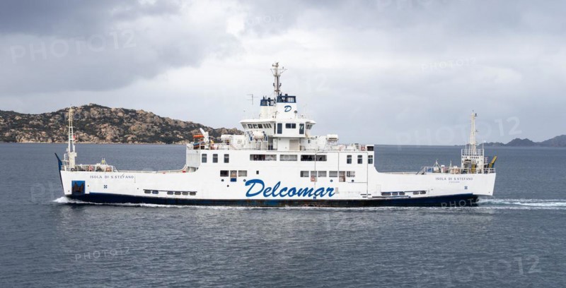 Ferryboat near La Maddalena, Sardinia, Italy
