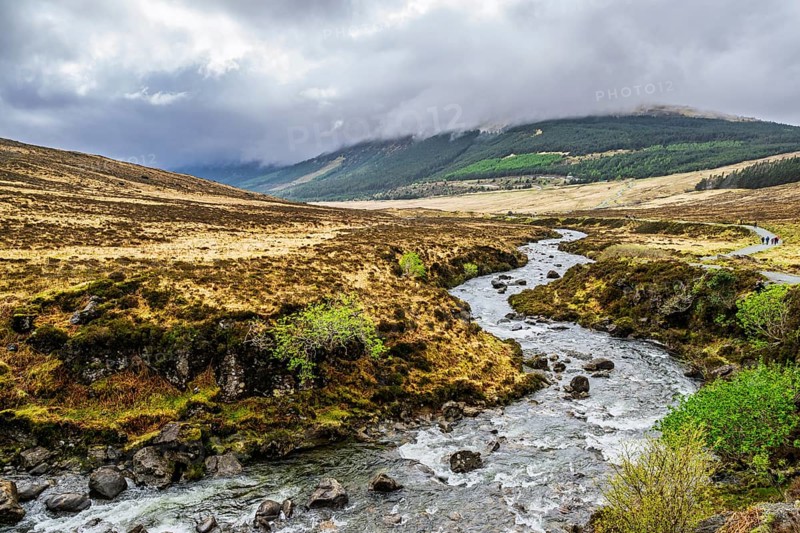 Fairy Pools and Waterfalls, Glen Brittle, Black Cuillin, Isle of Skye, Scotland, UK