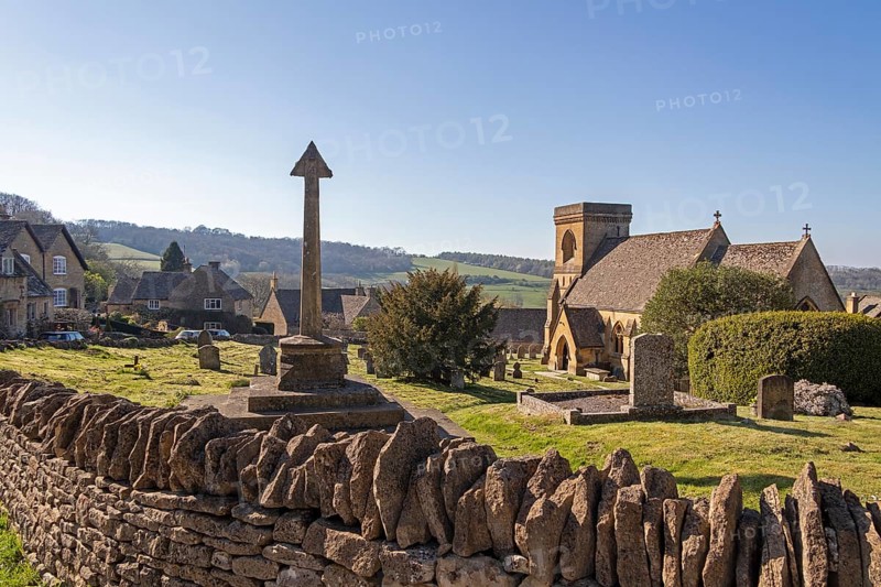 Church of St Barnabas, Cemetery, Snowshill, The Cotswolds, England, Great Britain