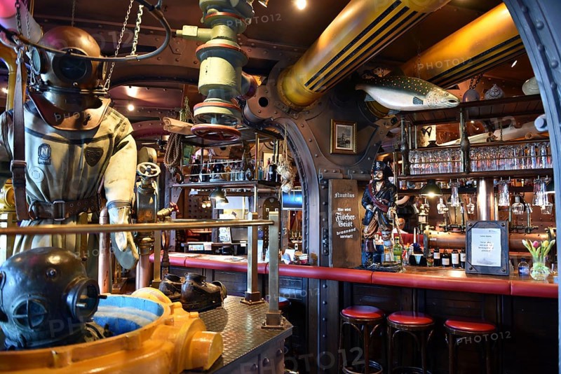 Restaurant, pub, hotel NAUTILUS in Putbus on Rügen, Mecklenburg-Vorpommern, Germany