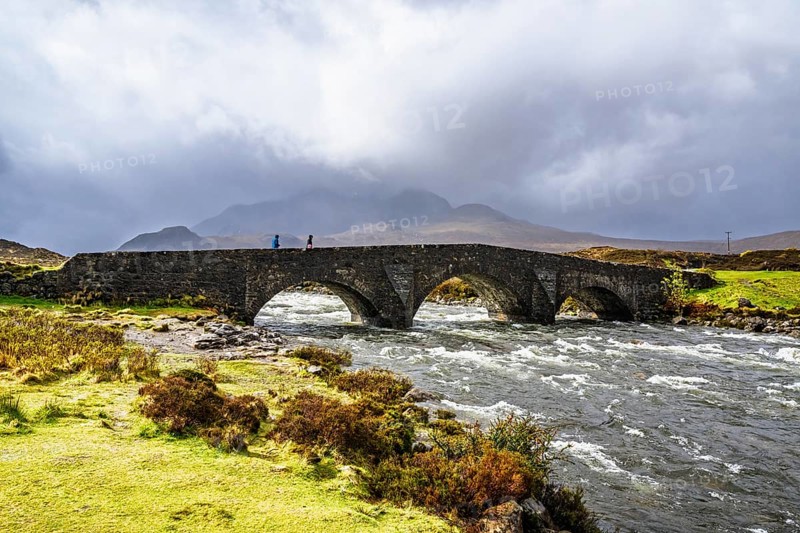 Sligachan Old Bridge, Isle of Skye, Scotland, UK
