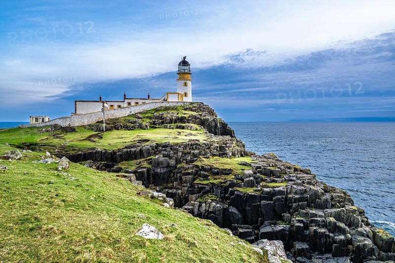 Neist Point Lighthouse, Isle of Skye, Scotland, UK