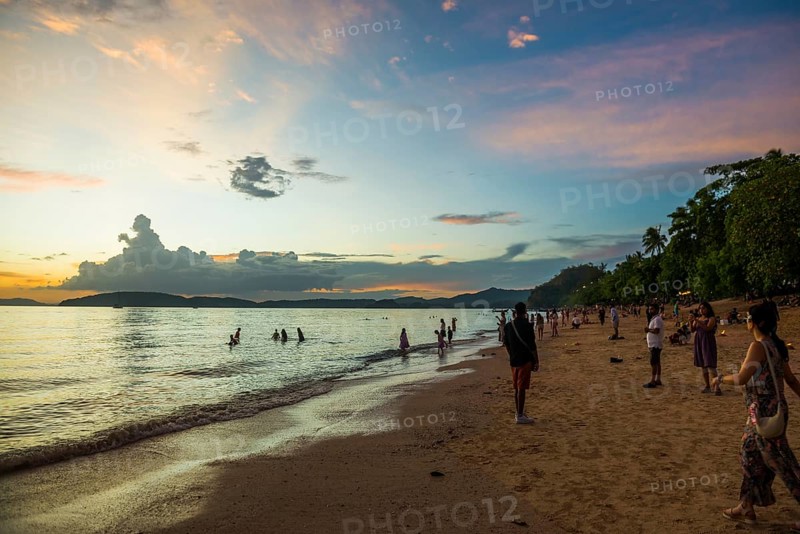 Ao Nang Beach, sunset, Ao Nang, Krabi, Thailand