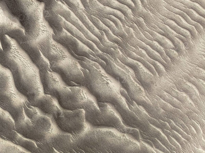 Patterns in the sand of the Namib Desert. Aerial view. Drone shot. Skeleton Coast National Park, Namibia