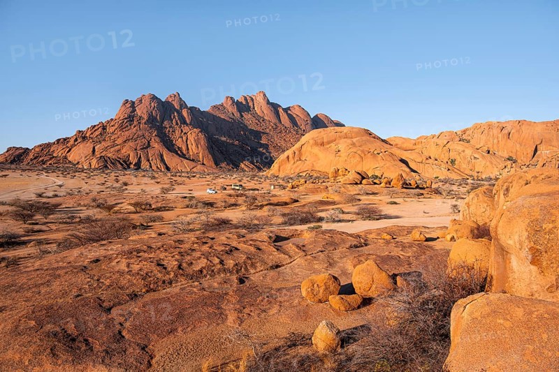 Rock formation, Pontok Mountains, Great Spitzkoppe, Spitzkoppe, Great Spitzkoppe Nature Reserve, Namibia