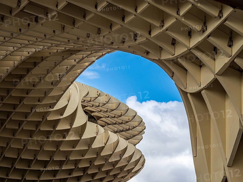 Setas de Seville, mushroom-shaped wooden platform, Seville, Andalusia, Spain