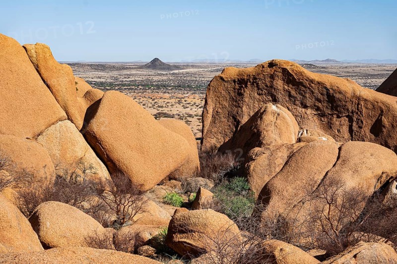 Rock formation, Pontok Mountains, Great Spitzkoppe, Spitzkoppe, Great Spitzkoppe Nature Reserve, Namibia