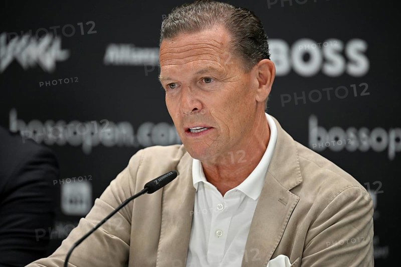 PK Press Conference, Daniel Grieder CEO Chief Executive Officer and Member of the Managing Board of HUGO BOSS AG Portrait, Tennis, ATP 250, BOSS Open 2025, Stuttgart, Baden-Württemberg, Germany