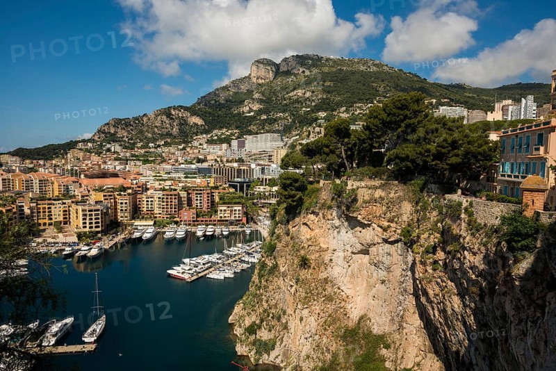 Panorama, Port de Fontvieille, Cote d'Azur, Monaco