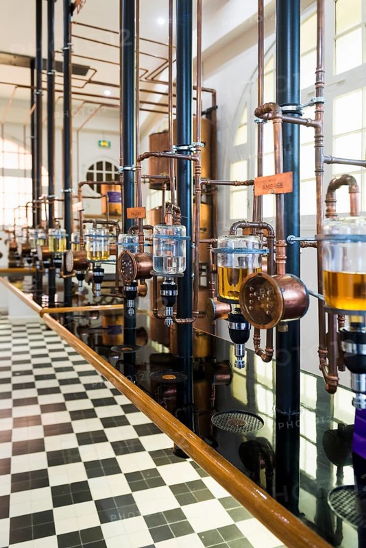 Interior view, Perfumery Molinard, Perfume manufacturer, Grasse, Alpes Maritimes, Provence Alpes Cote d'Azur, French Riviera, South of France, France