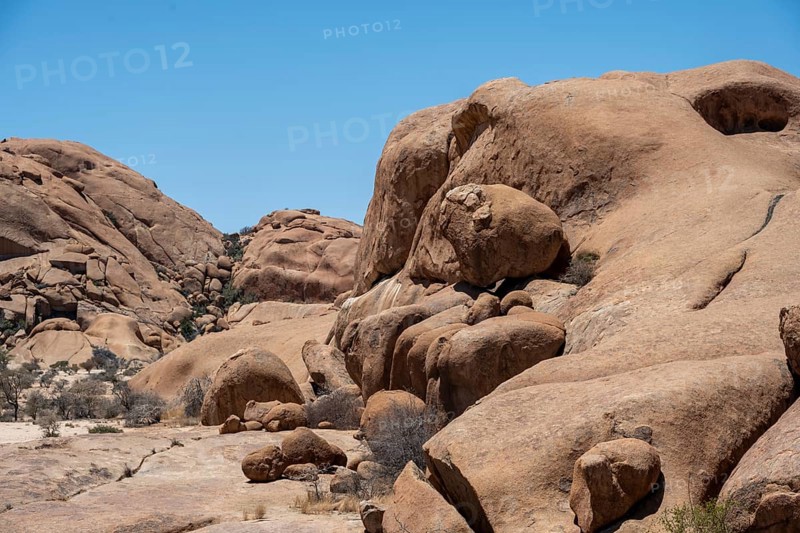 Rock formation, Pontok Mountains, Great Spitzkoppe, Spitzkoppe, Great Spitzkoppe Nature Reserve, Namibia