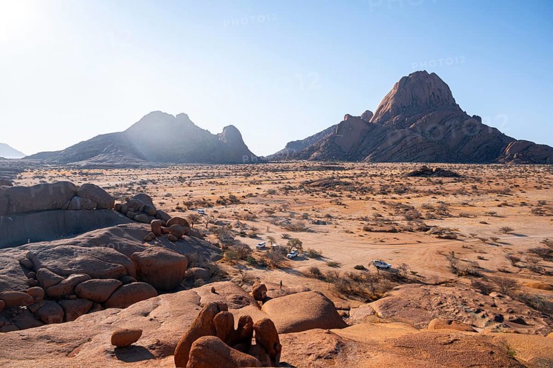 Rock formation, Pontok Mountains, Great Spitzkoppe, Spitzkoppe, Great Spitzkoppe Nature Reserve, Namibia