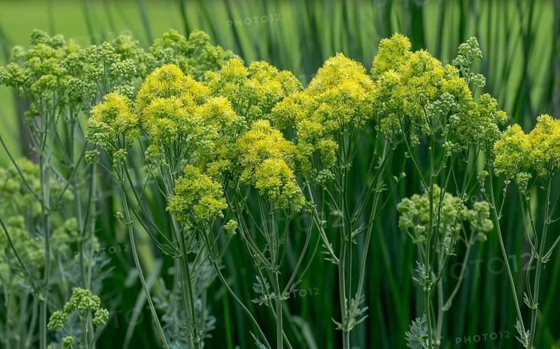 Grey-leaved meadow rue (Thalictrum flavum ssp. glaucum), North Rhine-Westphalia, Germany