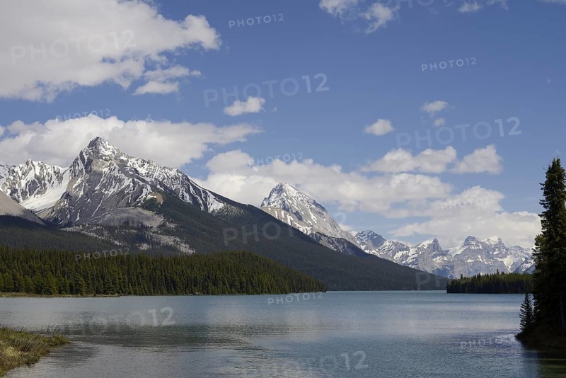 Lake Maligne Lake, Jasper National Park, Alberta, Canada