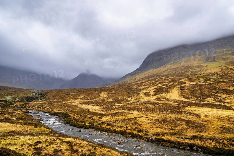 Fairy Pools and Waterfalls, Glen Brittle, Black Cuillin, Isle of Skye, Scotland, UK