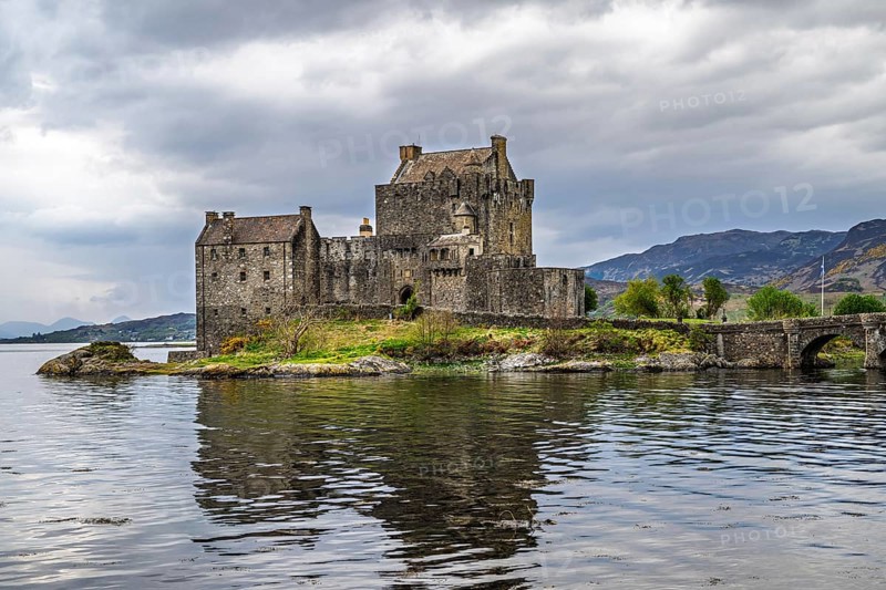 Eilean Donan Castle, Loch Duich, Isle of Skye, Highlands, Scotland, UK
