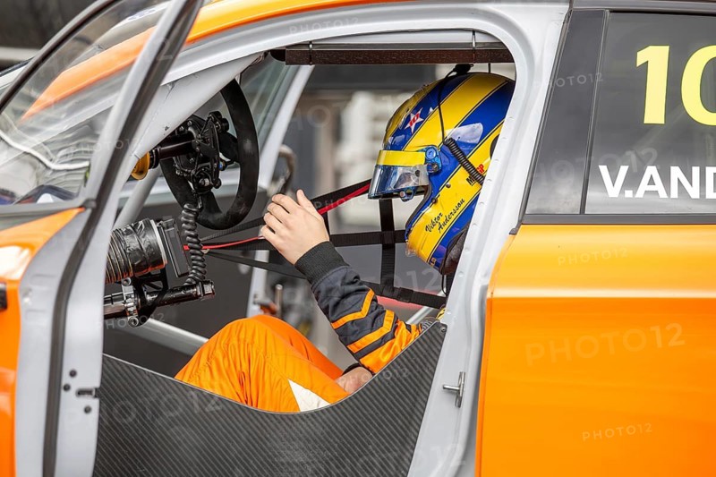 TCR Europe, Free Practice at the Hockenheimring Germany***Viktor Andersson Sweden