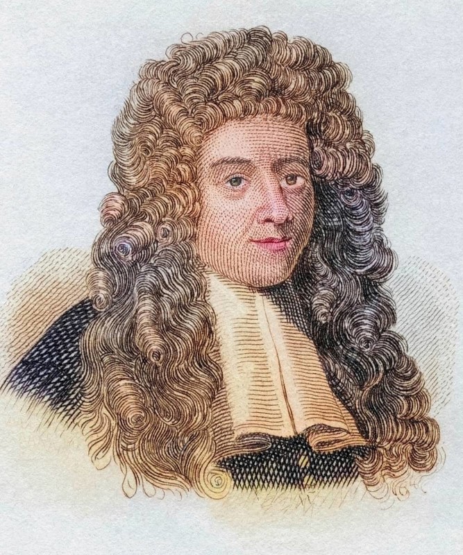 Jakob Gronovius (born 20 October 1645 in Deventer, died 15 October 1716 in Leiden) was a classical philologist, archaeologist, historian and geographer, from the book Crabbes Historical Dictionary, 1825, Historical, coloured, digitally restored reproduction from a 19th century original, Record date not stated