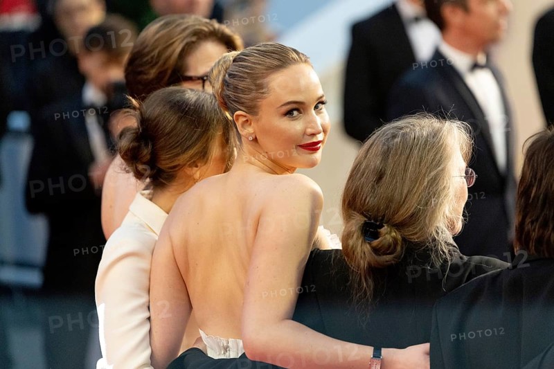 Cannes, France - 17.5.2024: Jennifer Lawrence on the red carpet during the 78th Cannes International Film Festival. The film festival takes place from 13 to 24 May 2025