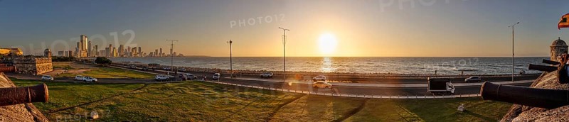 Skyline, Panorama, Cartagena, Colombia