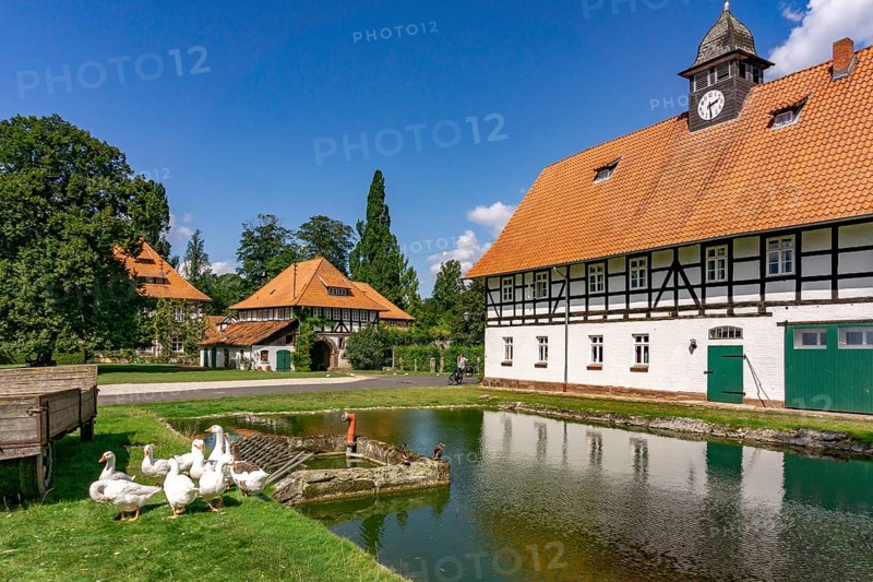 Besenhausen Manor in Friedland, Lower Saxony, Germany