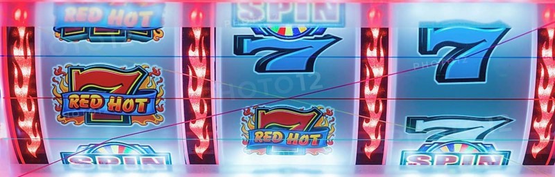 Casino gambling blackjack and slot machines waiting for gamblers and tourist to spend money