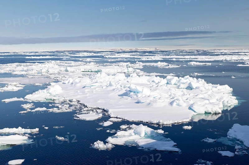 Drift ice, sea ice, sea, Faksevagen, Spitsbergen, Svalbard