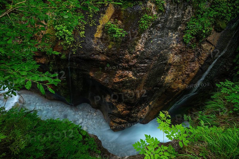 Magical Wimbach Gorge in Ramsau in Berchtesgadener Land