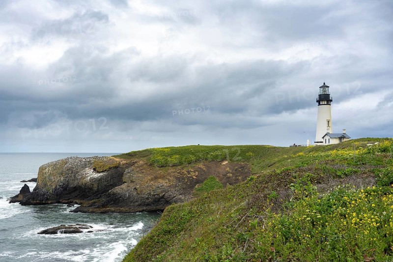 Yaquina Lighthouse, Newport, Oregon, USA, North America