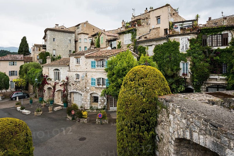 Picturesque mountain village, St. Paul de Vence, Provence Alpes Côte d'Azur, South of France, France