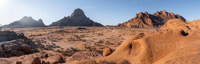 Rock formation, Pontok Mountains, Great Spitzkoppe, Spitzkoppe, Great Spitzkoppe Nature Reserve, Namibia