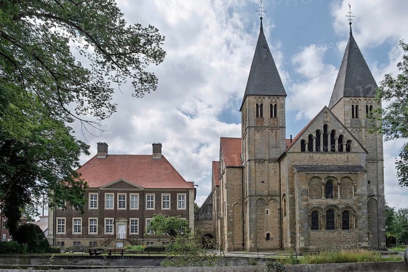 Langenhorst Abbey, Ochtrup, Münsterland, North Rhine-Westphalia, Germany