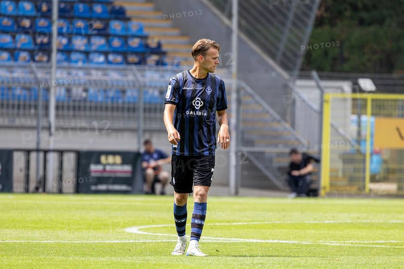 Waldhof Mannheim against FC Emmen, Netherlands (Last test match in front of the start of the new season) ***Picture: Nicklas Shipnoski (7, Mannheim)