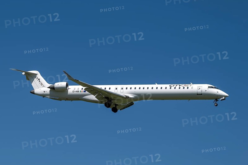 Aircraft CityJet, EI-HIB, Bombardier CRJ-1000