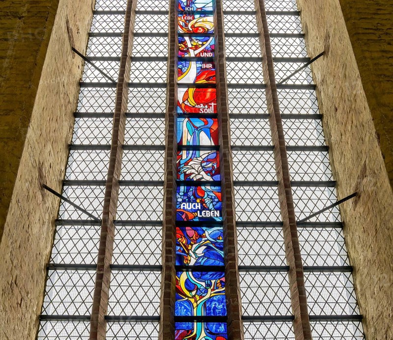 Interior photo, St Mary's Church in the old town of Stralsund, Mecklenburg-Western Pomerania, Germany