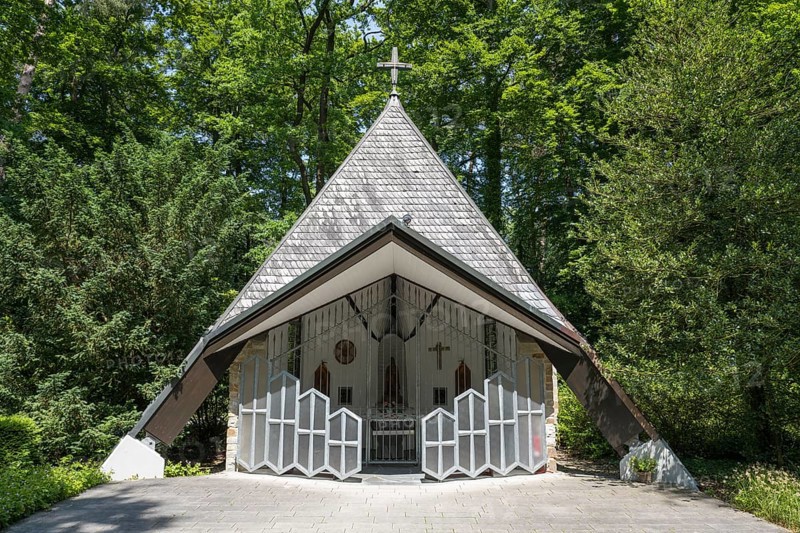 Peace Chapel, Garden Show, Bad Lippspringe, North Rhine-Westphalia, Germany
